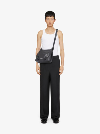 Givenchy VOYOU CROSSBODY BAG IN GRAINED LEATHER outlook
