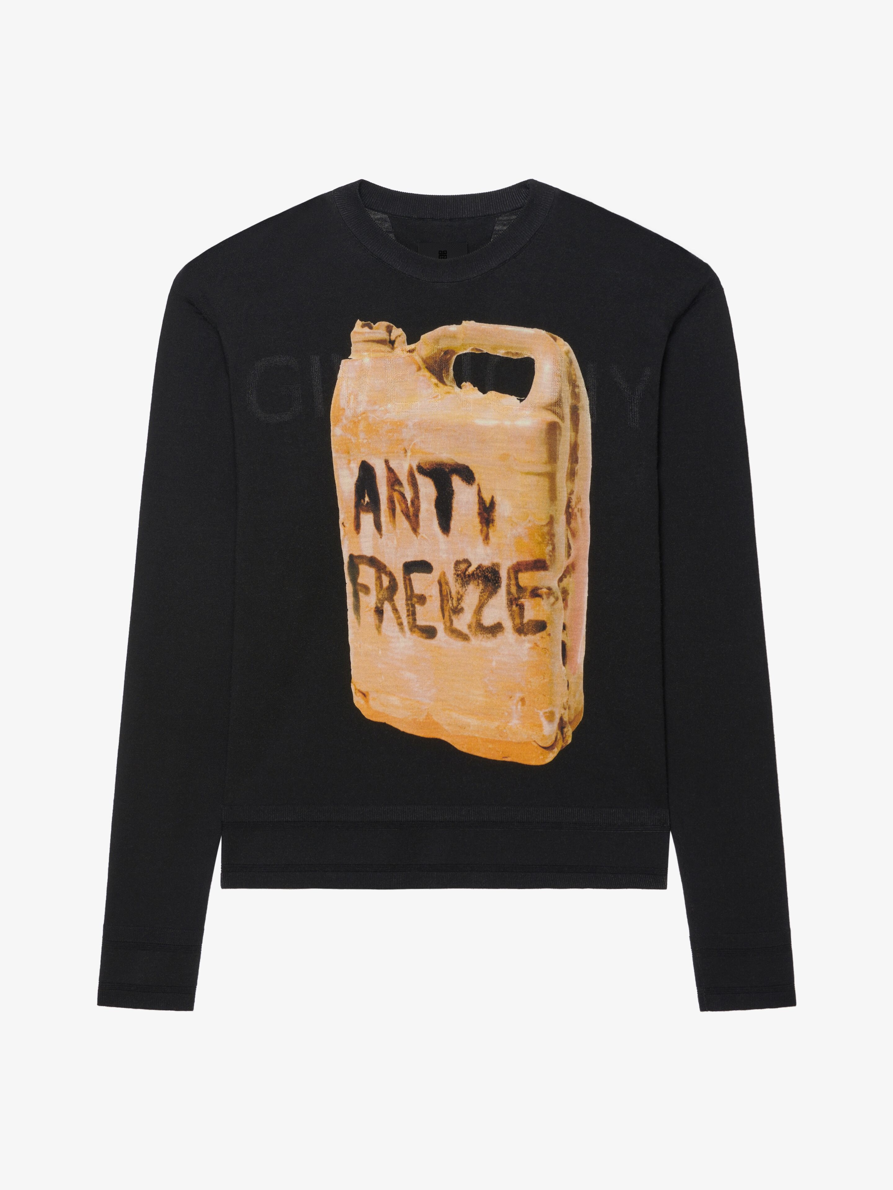 SWEATER IN WOOL WITH CERAMIC PRINT - 1