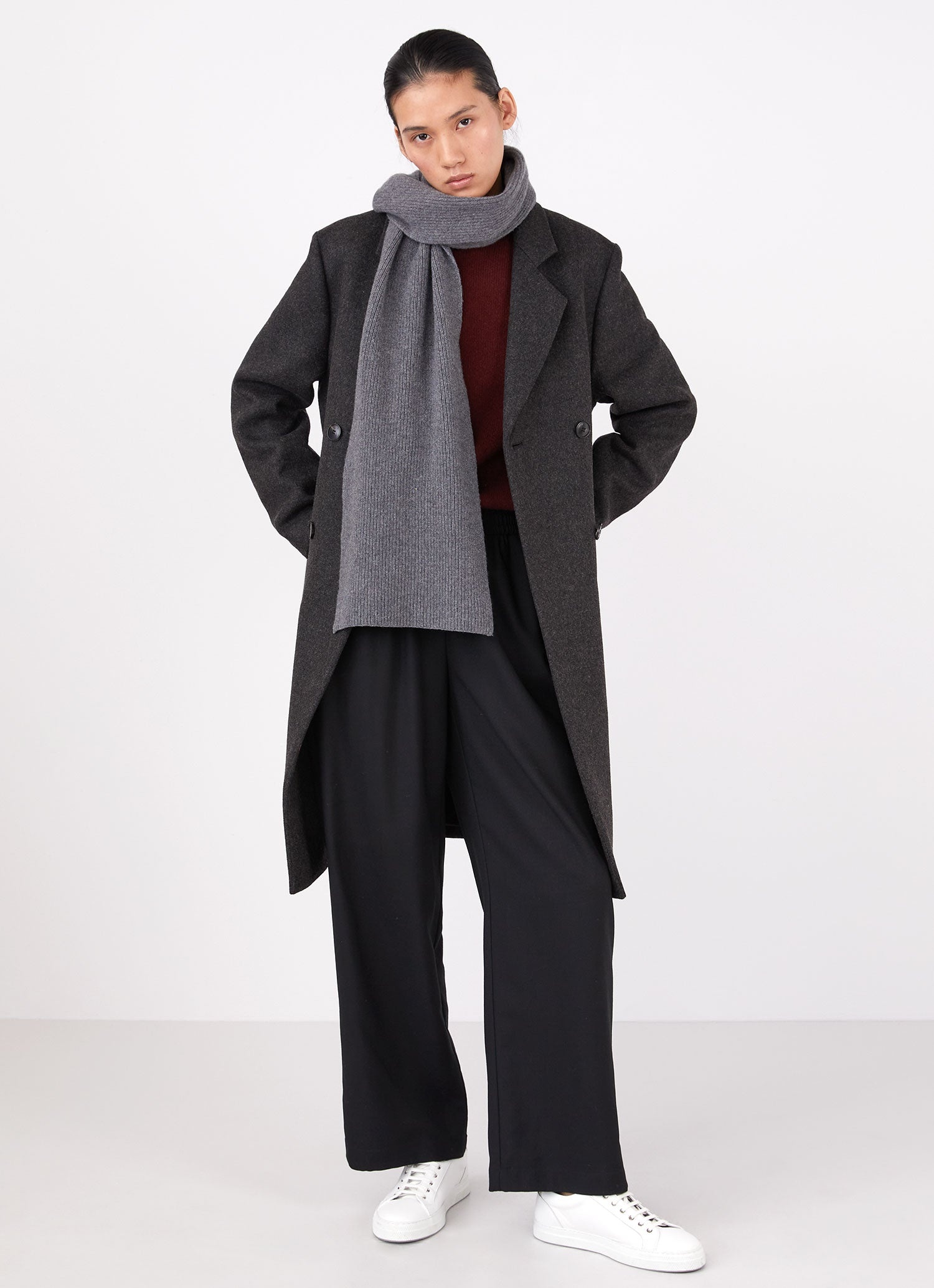 Double Breasted Polo Coat - 3
