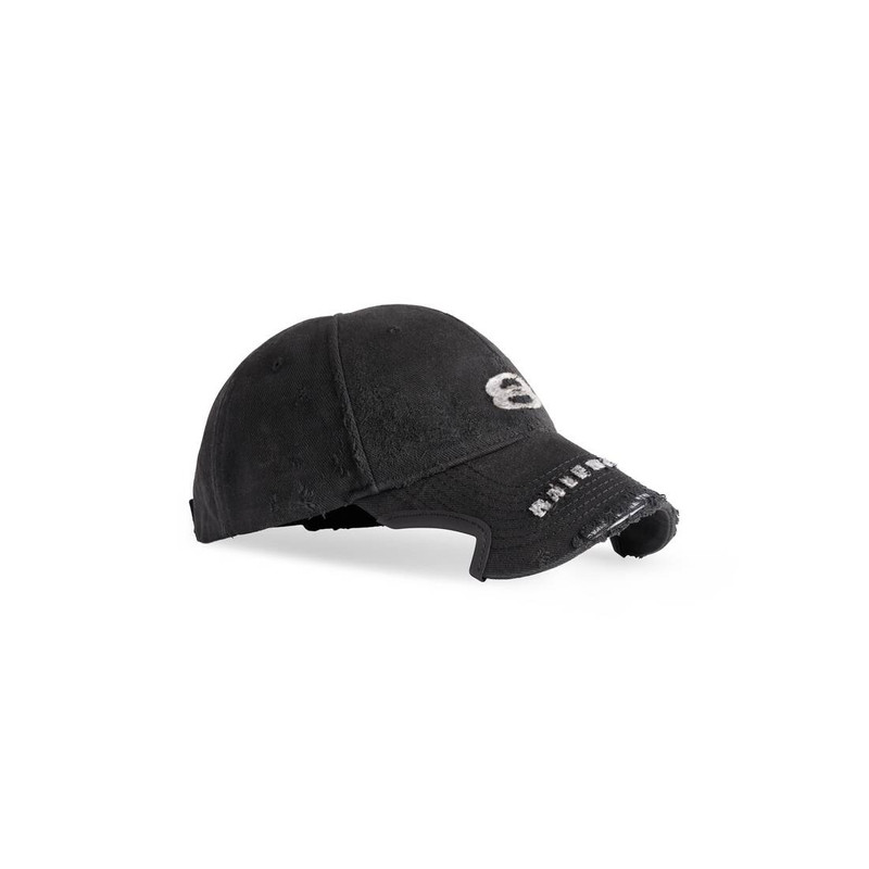 BALENCIAGA Unity Sports Icon Cap in Black Faded outlook