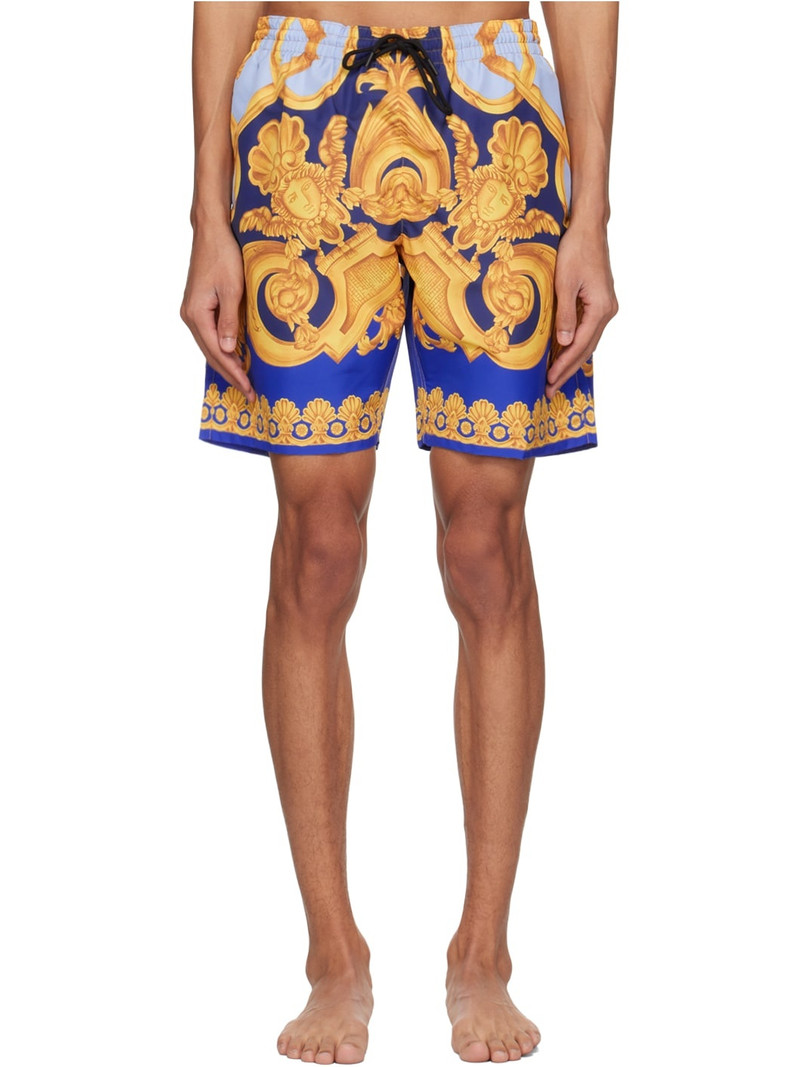 Blue Barocco 660 Swim Shorts 1