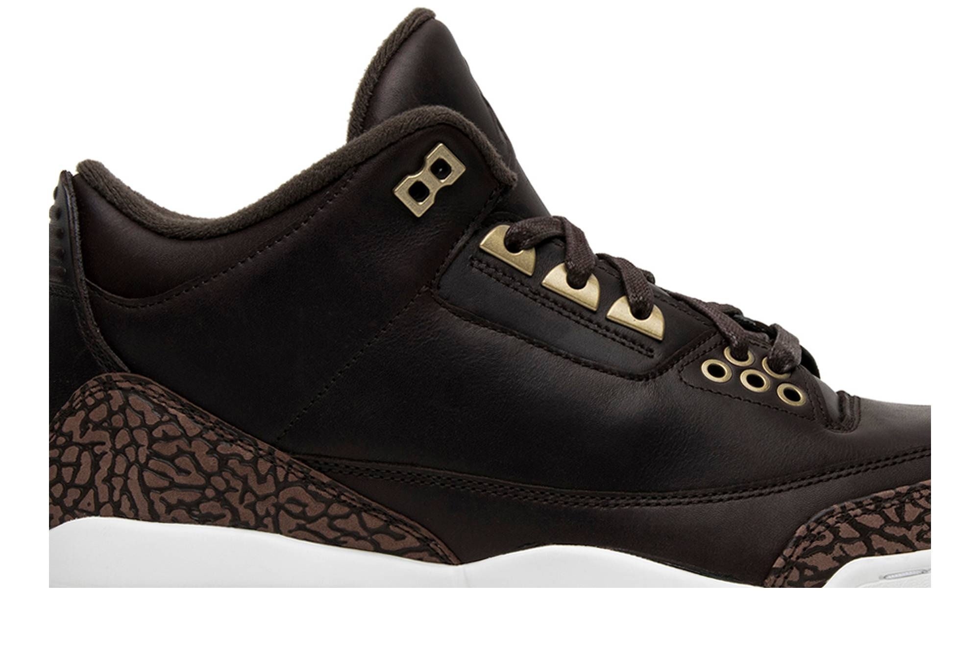 Air Jordan 3 Golf Premium 'Brown' - 2