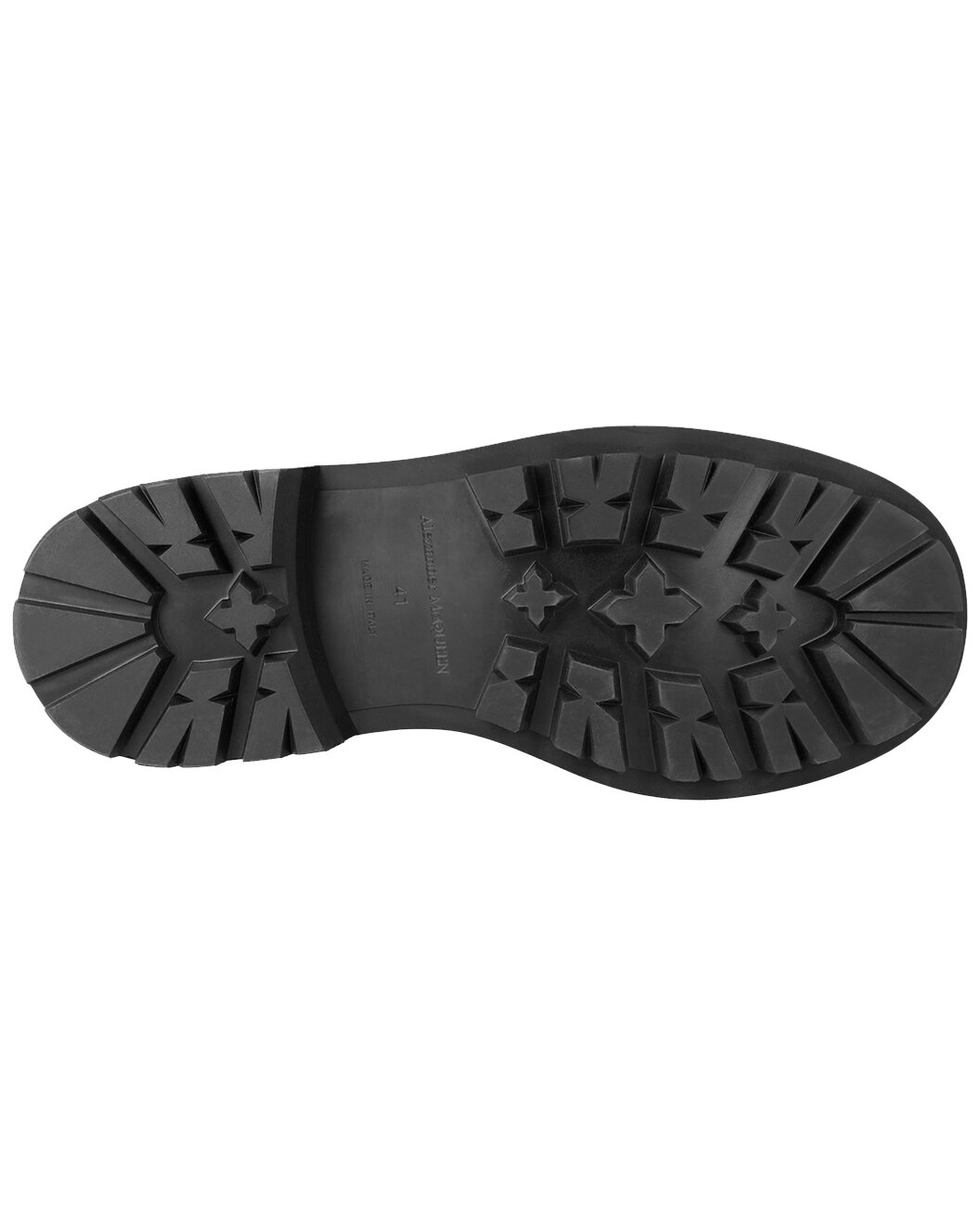 Alexander McQueen Worker Leather Shoe - 4