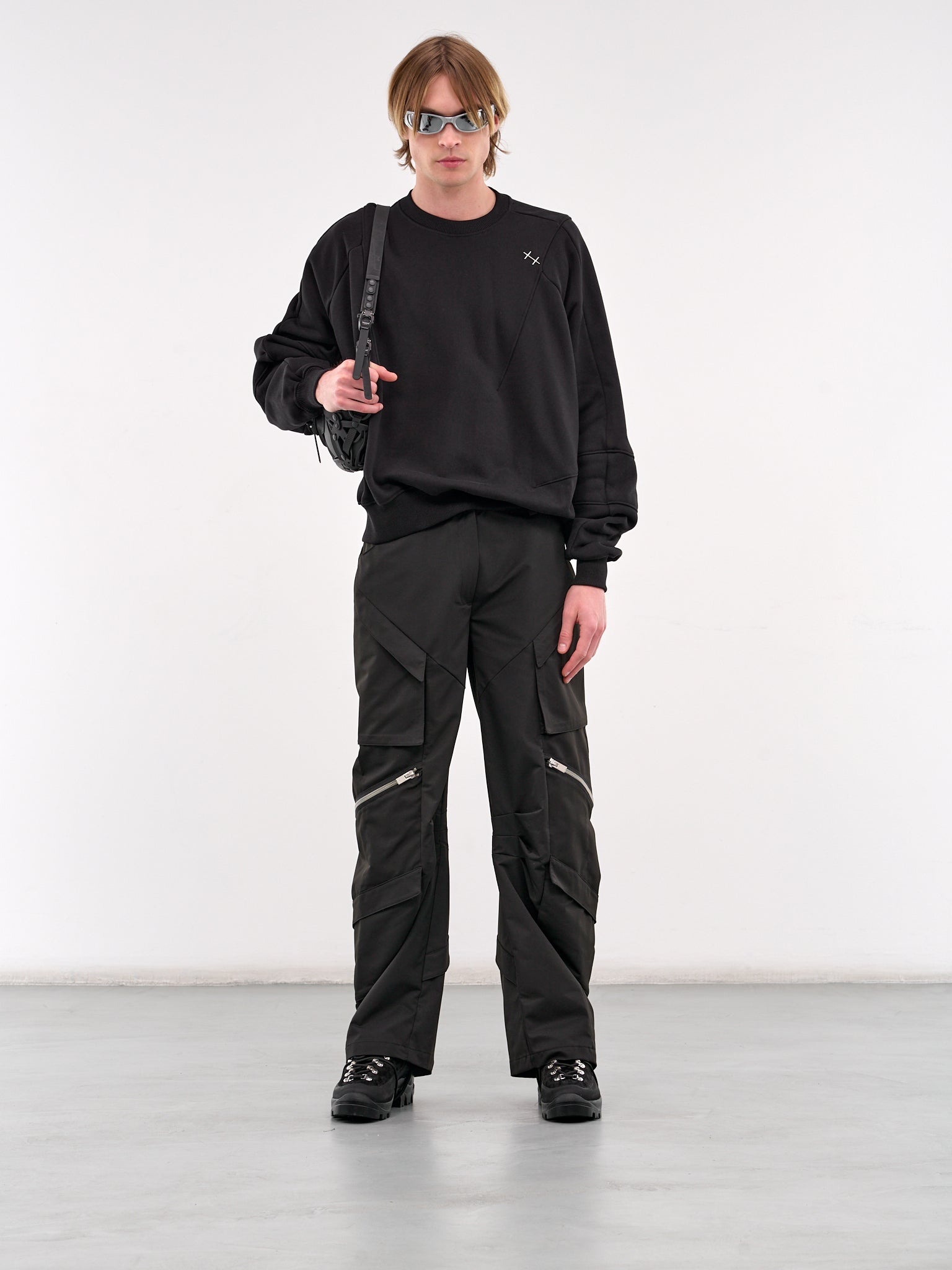 Paneled Logo Crewneck - 6