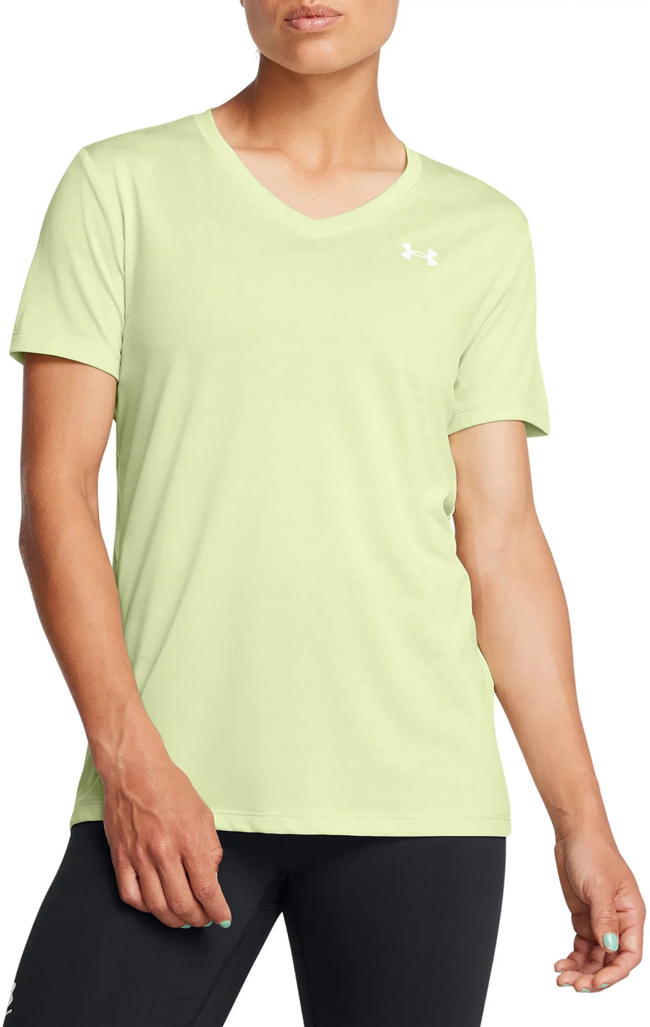 Under Armour Women's Tech Twist V-Neck T-Shirt - 1