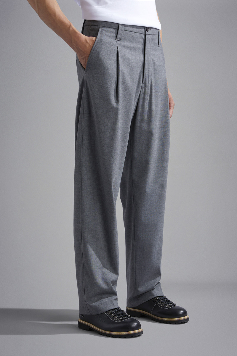 TECHNICAL WOOL CHINO TROUSERS 6