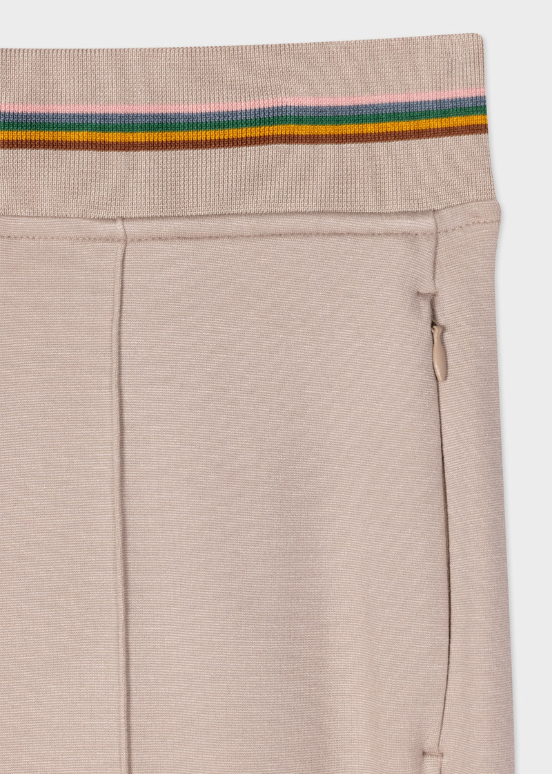 Paul Smith Oatmeal 'Signature Stripe' Wide-Leg Sweatpants outlook