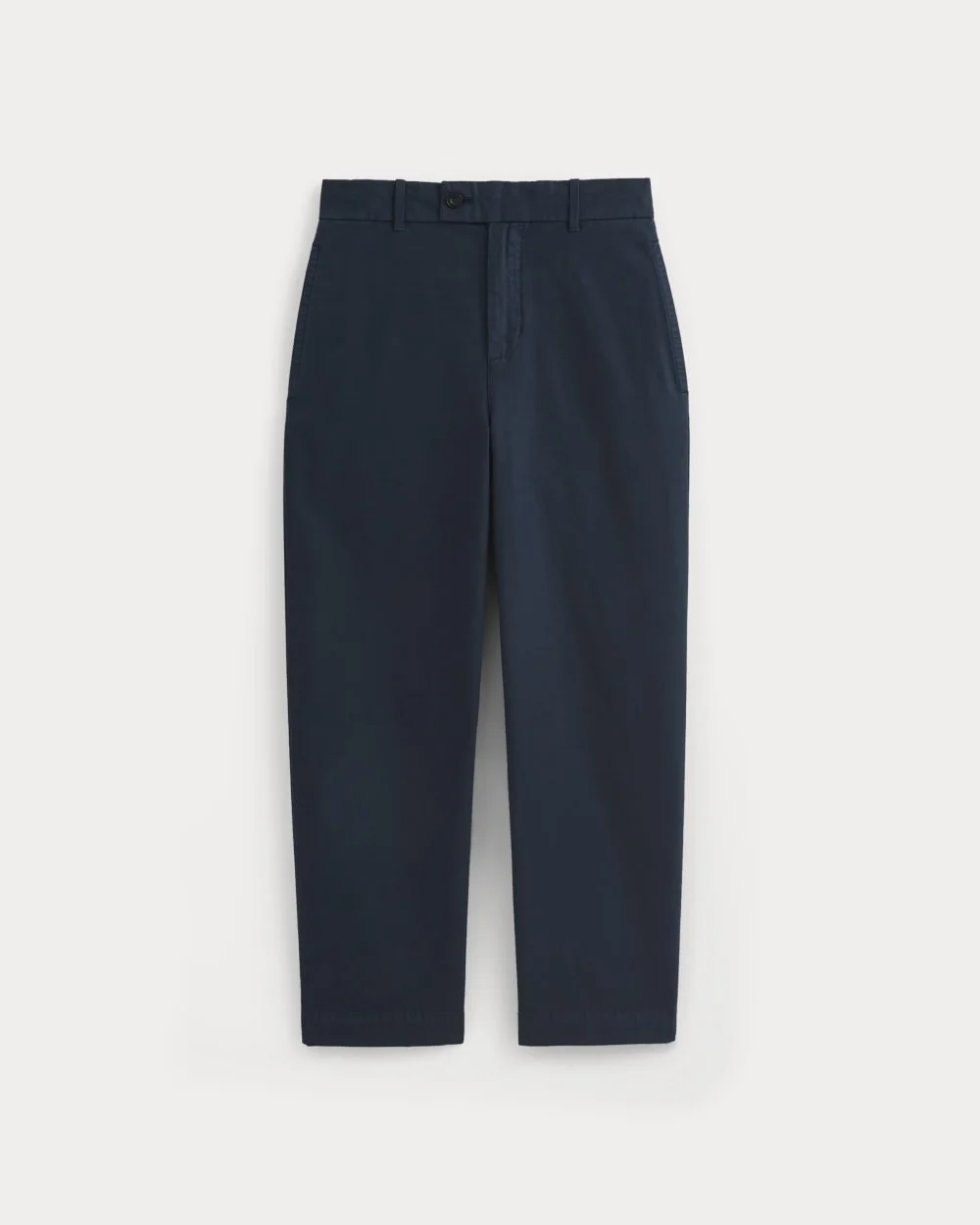 CROPPED SLUB TROUSER - 1