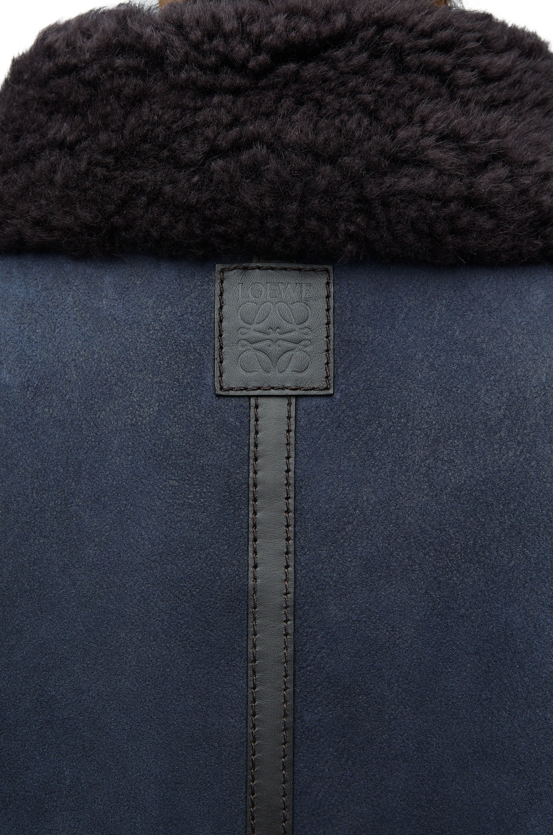 Aviator jacket in shearling - 5