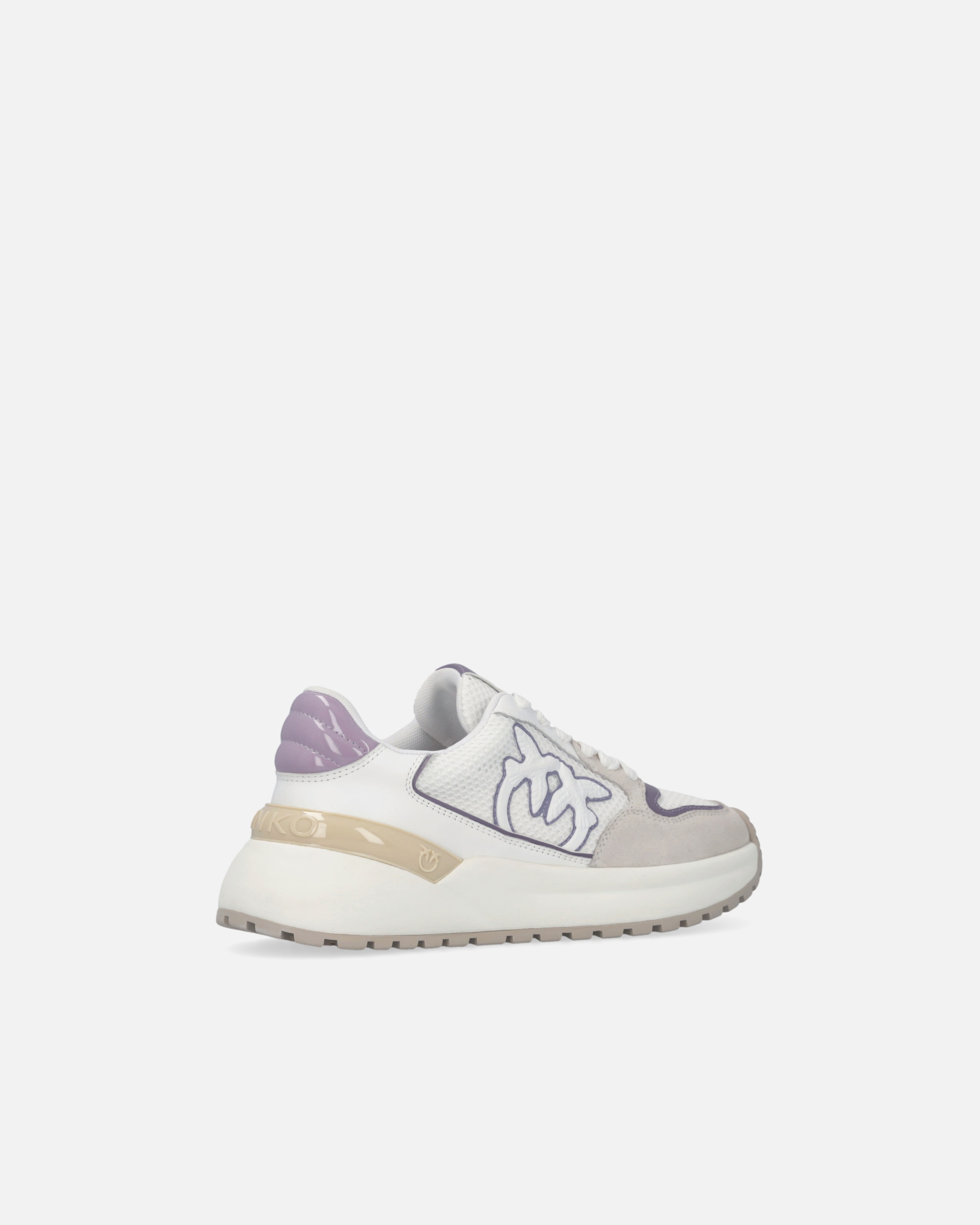 LAMINATED CHUNKY SNEAKERS WITH LOGO - 3