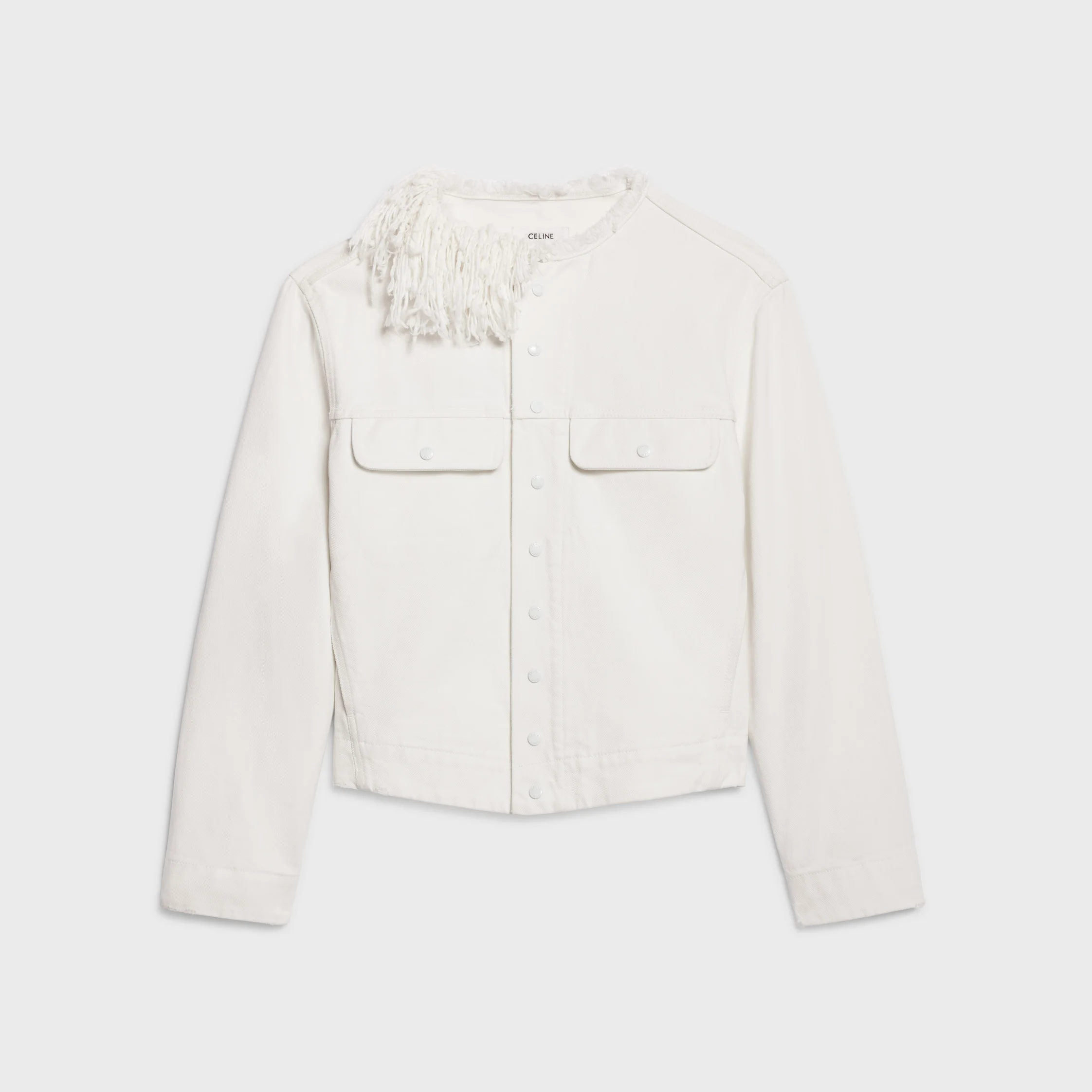 chasseur jacket IN heavy cotton twill - 1