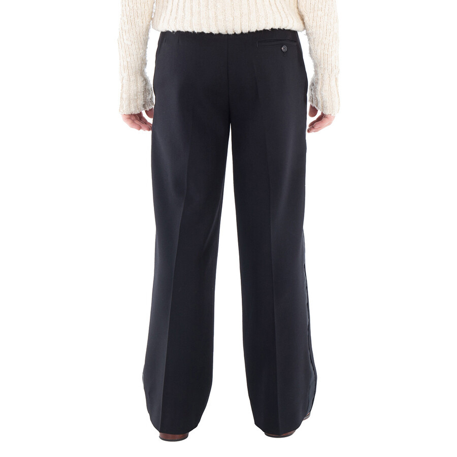 Balenciaga Black Side Stripe Rental Tuxedo Pants - 6