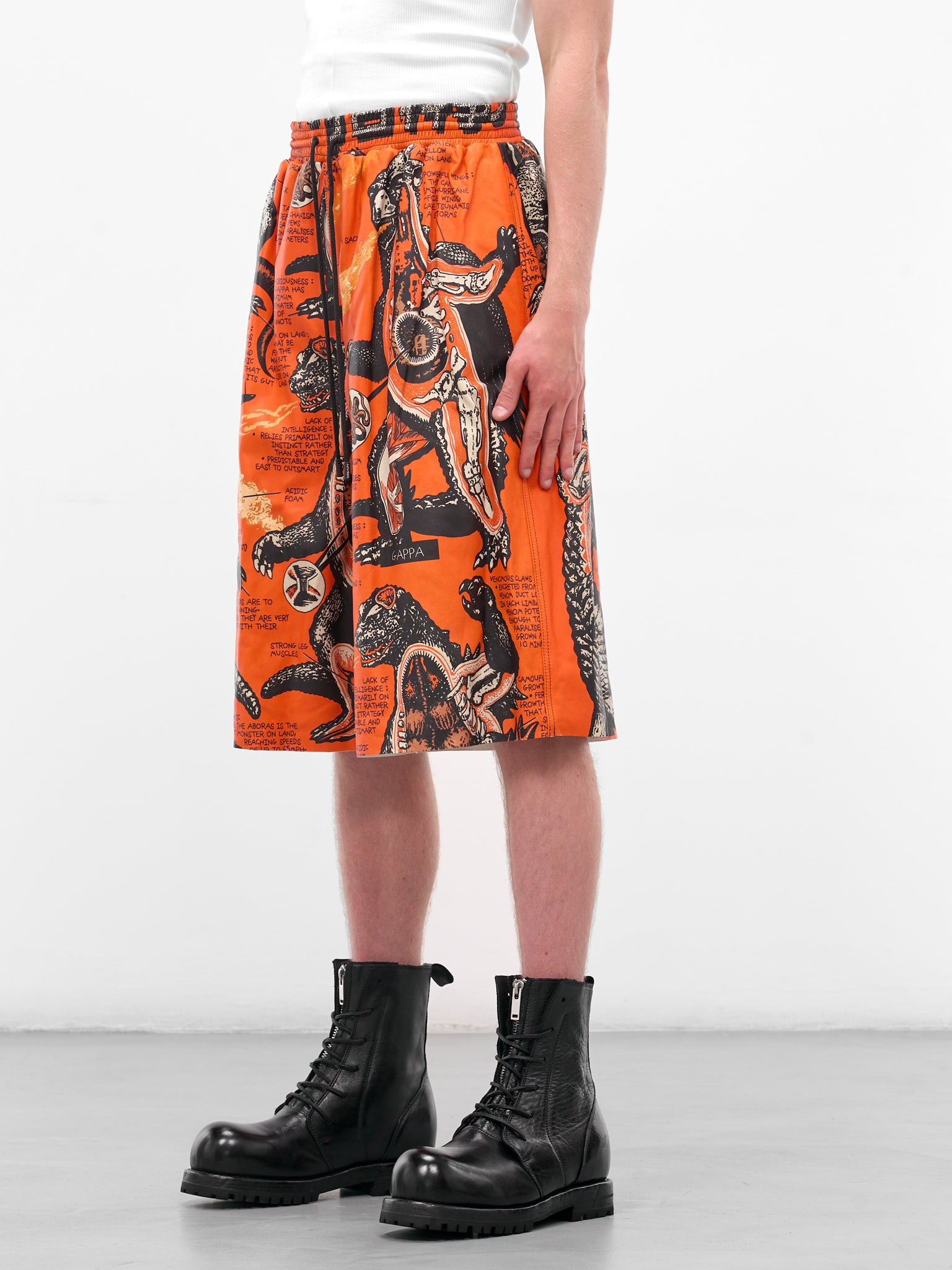 Monster Graphic Lamb BBall Shorts - 2