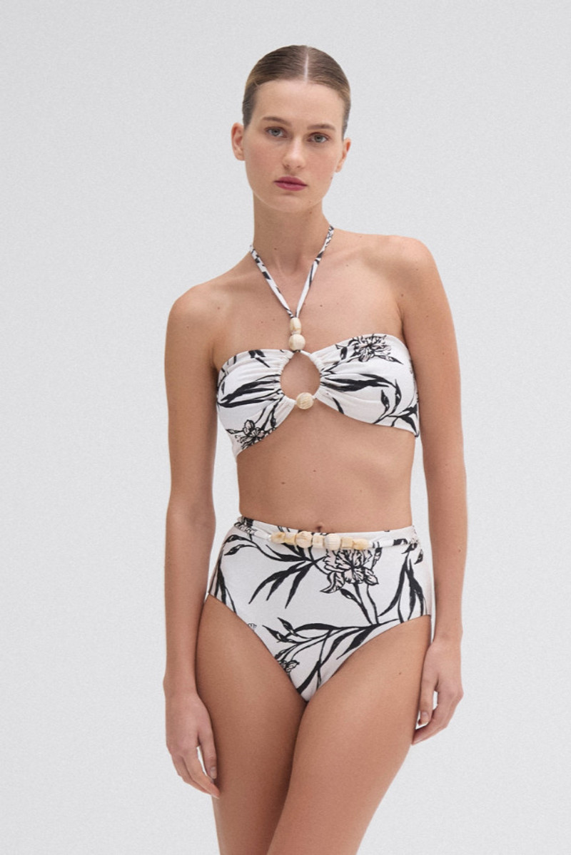 PatBO IRIS HALTERNECK BIKINI TOP outlook