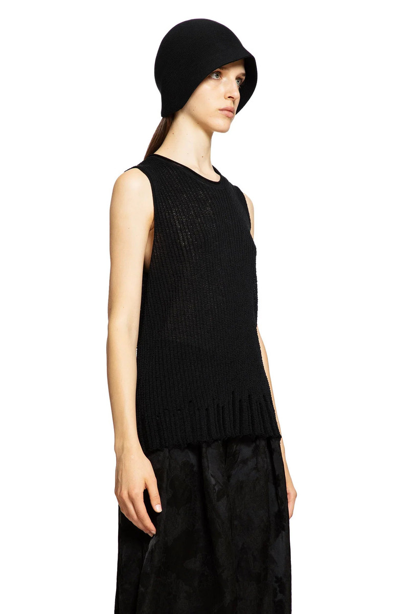 UMA WANG Cotton-Silk-Knit-Sleeveless-Top outlook