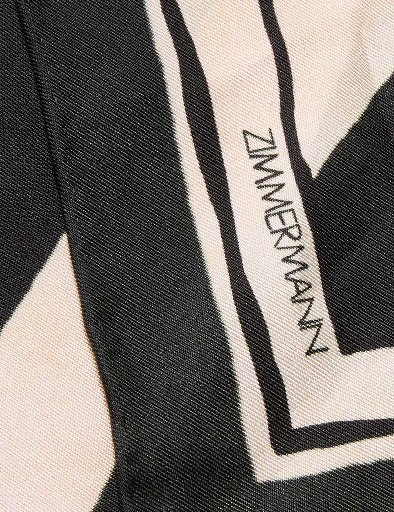 PRINTED SILK SQUARE 90 6