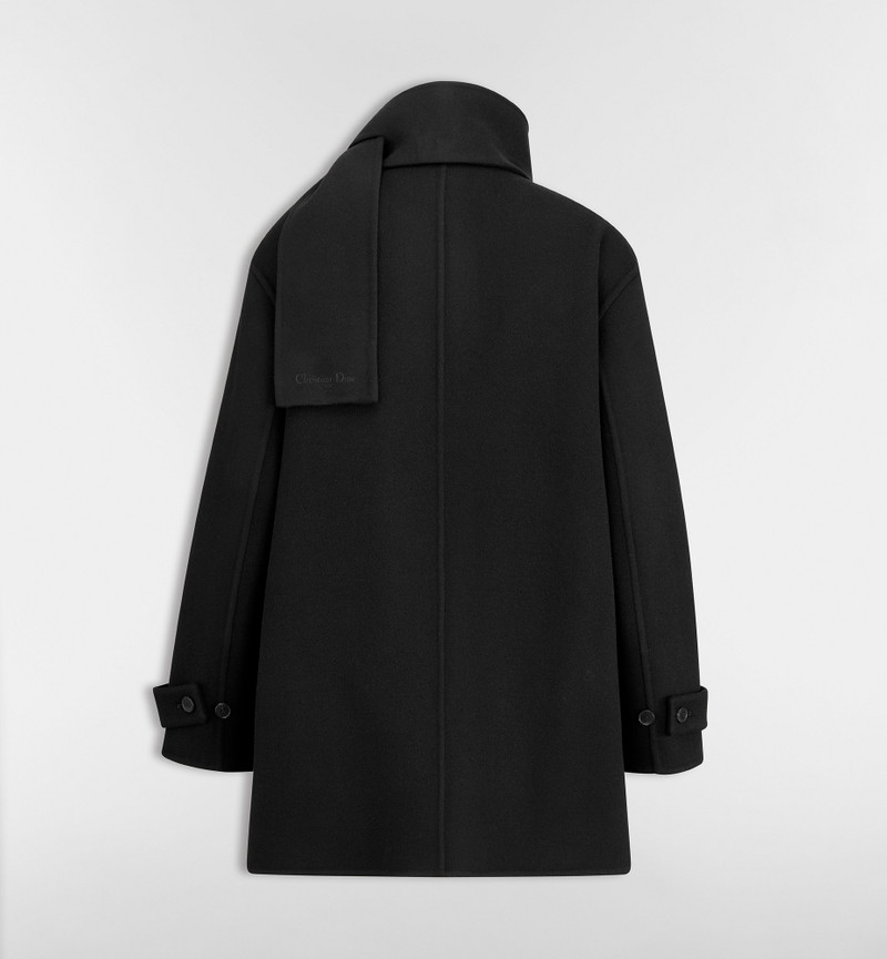 Dior Coat with Scarf Collar outlook