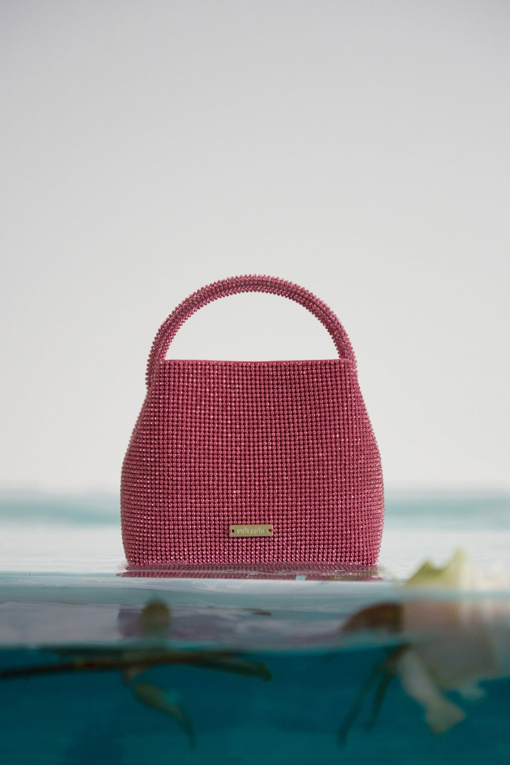 SOLENE MINI RHINESTONE BAG - 3