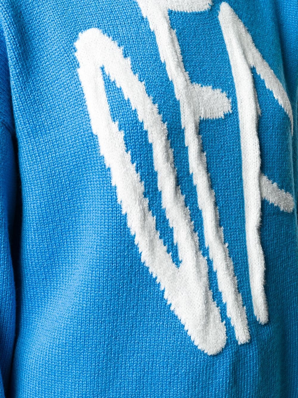 logo-intarsia jumper - 5