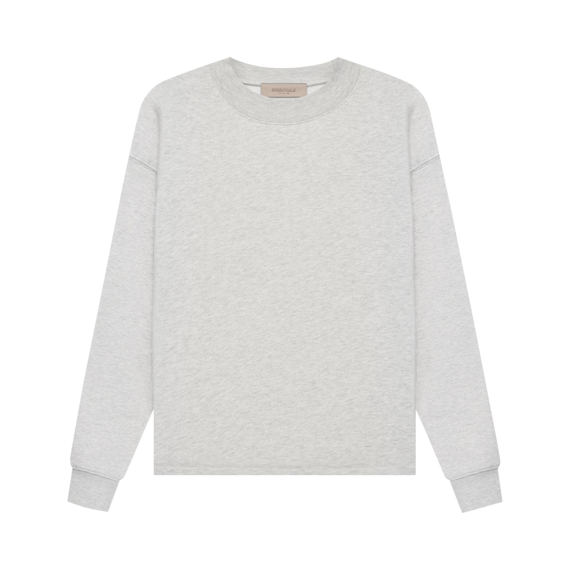 Fear of God Essentials Relaxed Crewneck 'Light Oatmeal' - 1