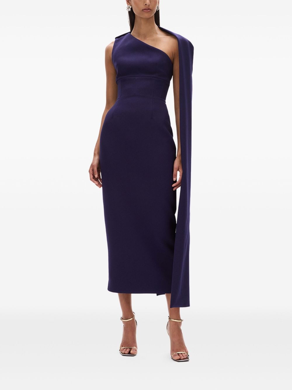 Clara asymmetric evening dress - 2