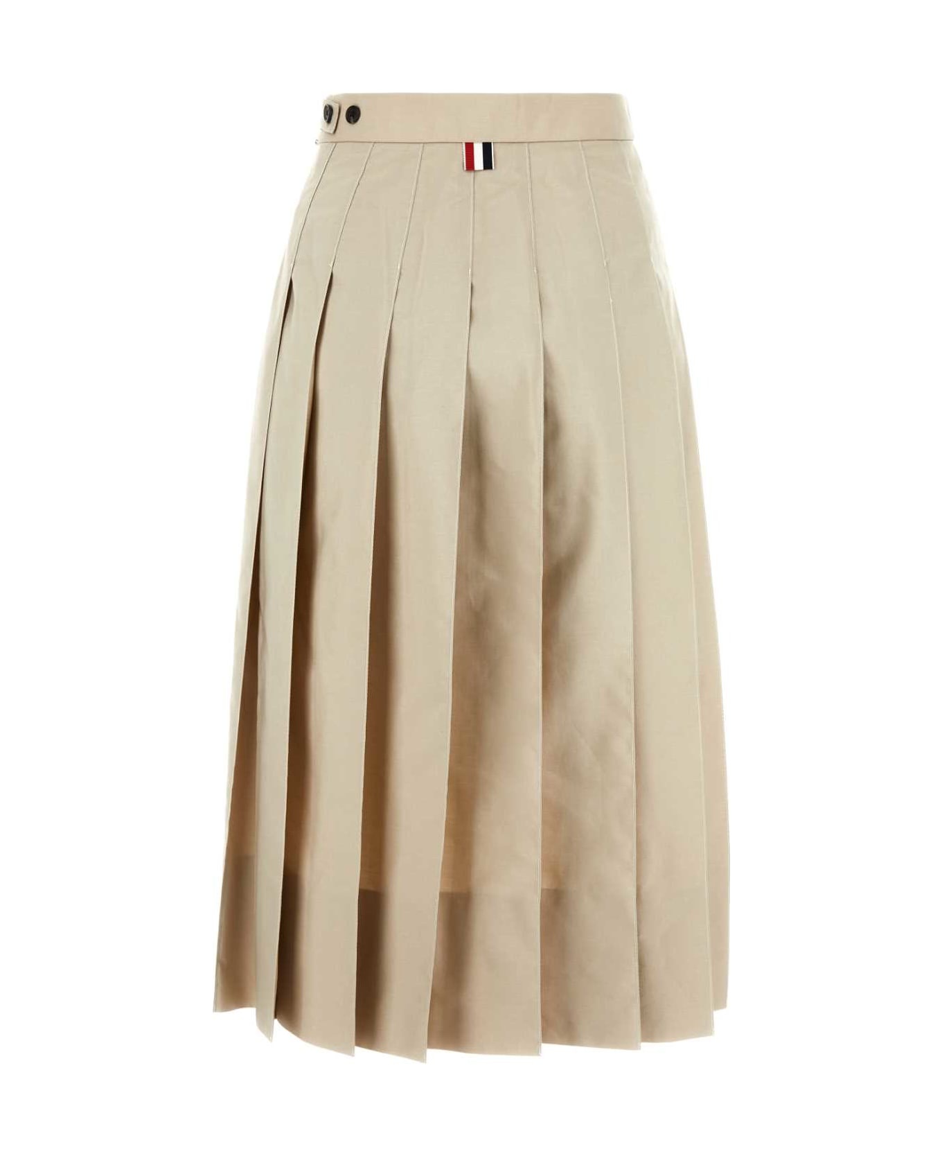 Cappuccino Jersey Skirt - 2