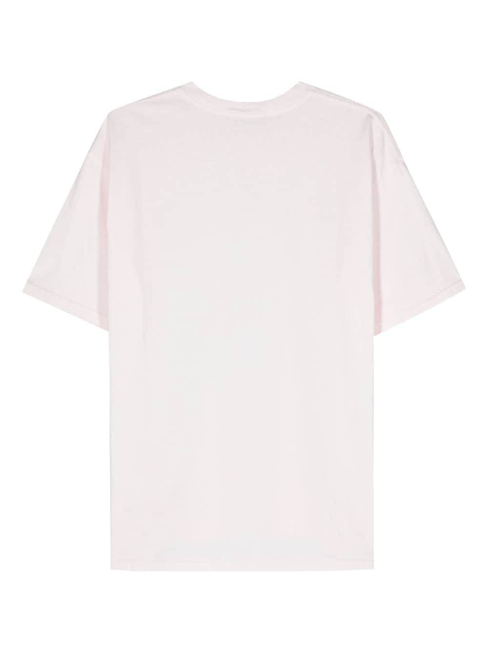sketch-print cotton T-shirt - 2