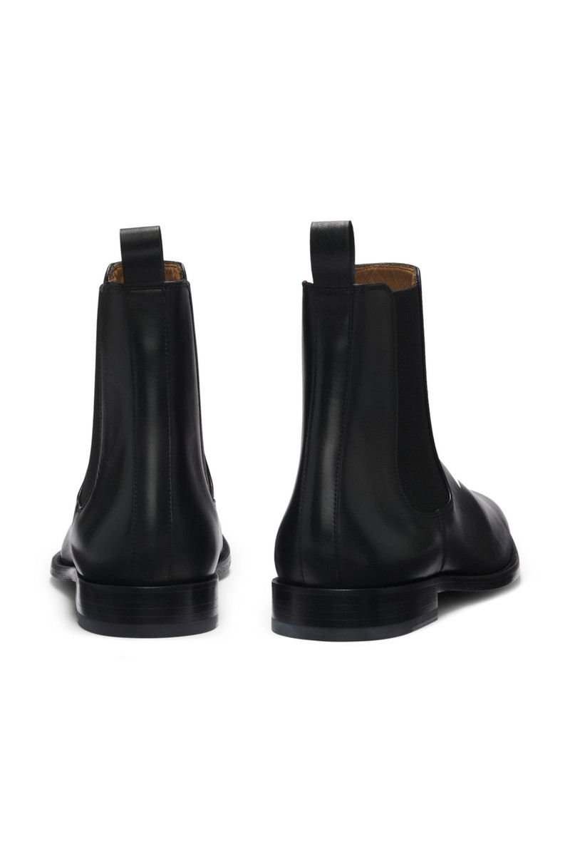 BECKHAM X BOSS LEATHER CHELSEA BOOTS WITH ELASTICATED PANELS 5