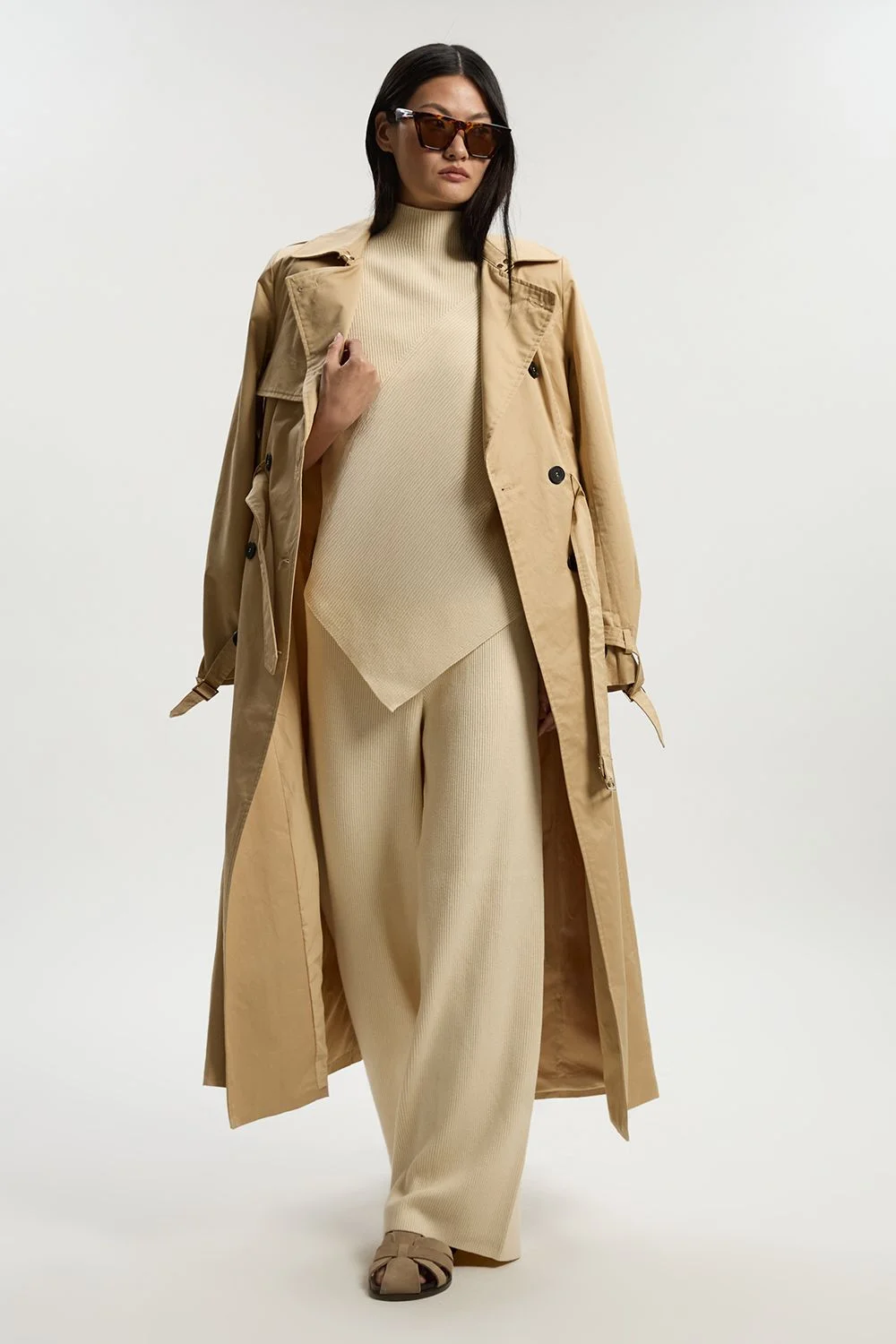 Relaxed Rib Knitted Trouser - 1