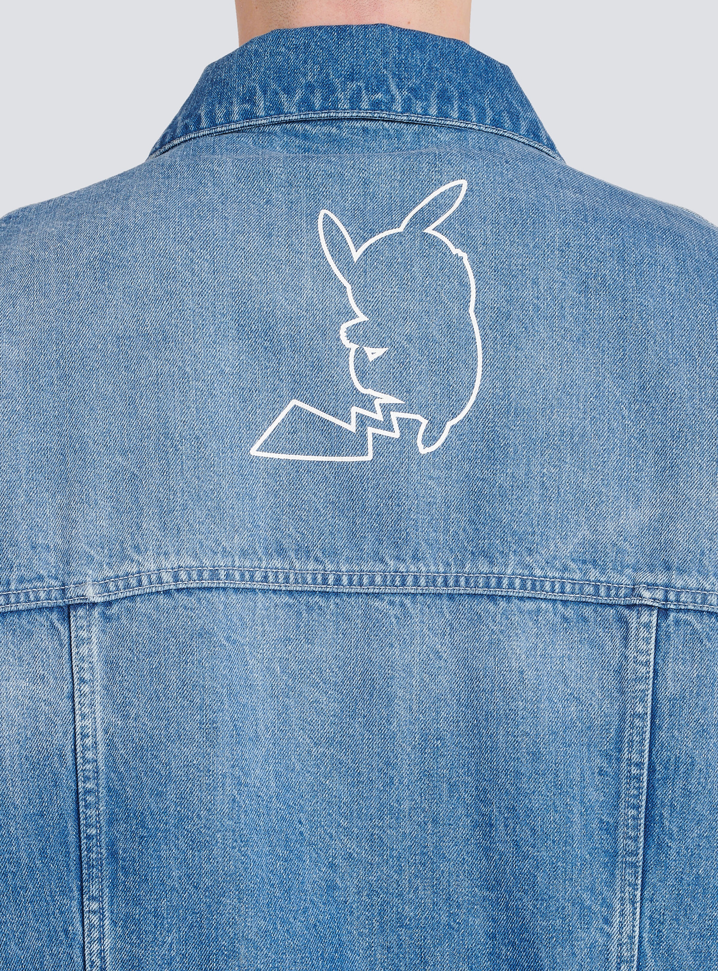 Unisex - Pokémon print denim jacket - 9