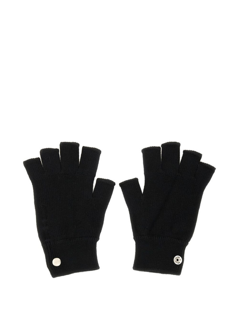 Rick Owens button fingerless gloves outlook