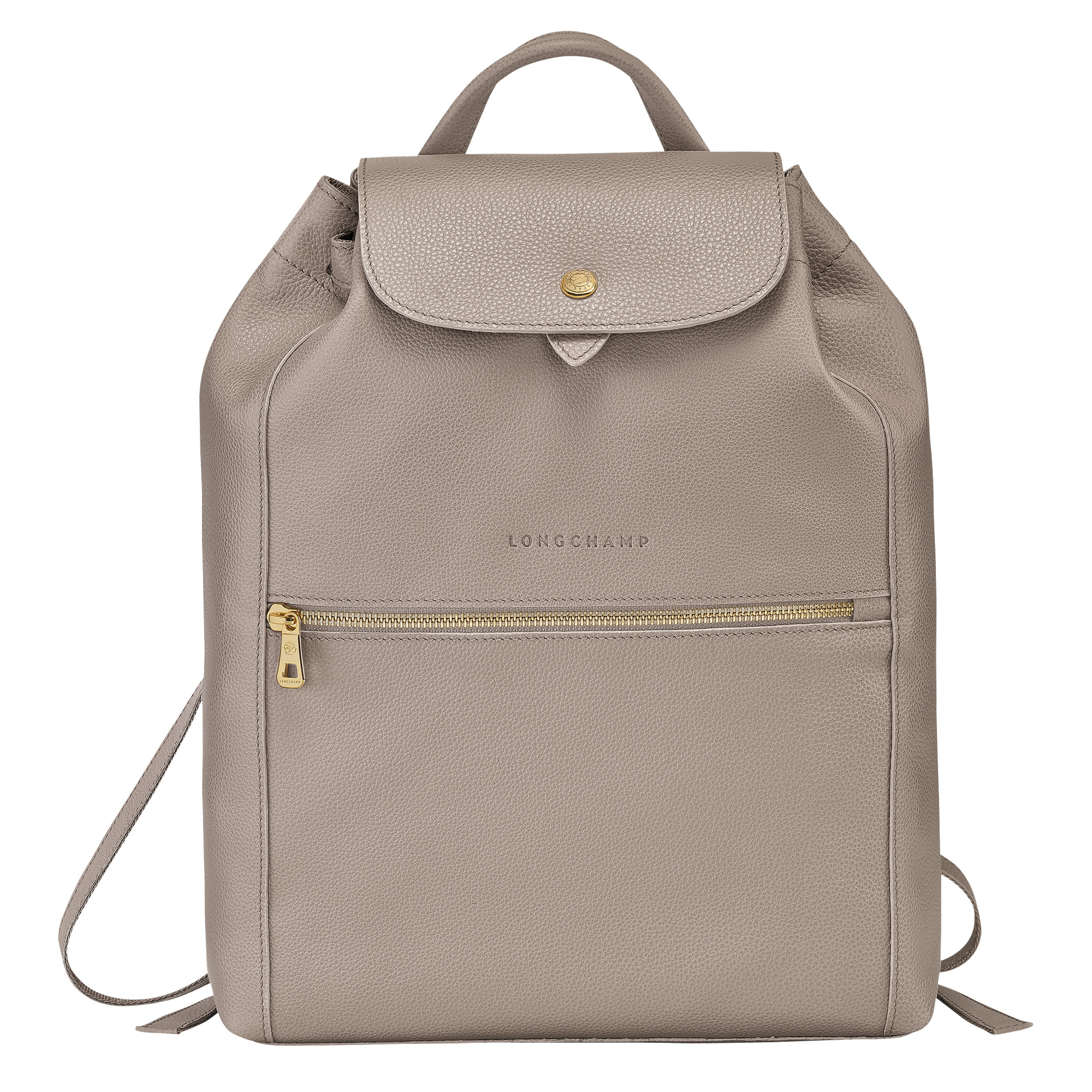 Le Foulonné Backpack Turtledove - Leather - 1