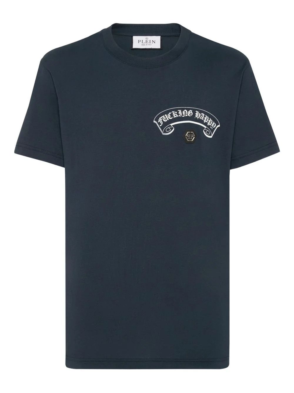 back-logo crew-neck T-shirt - 1