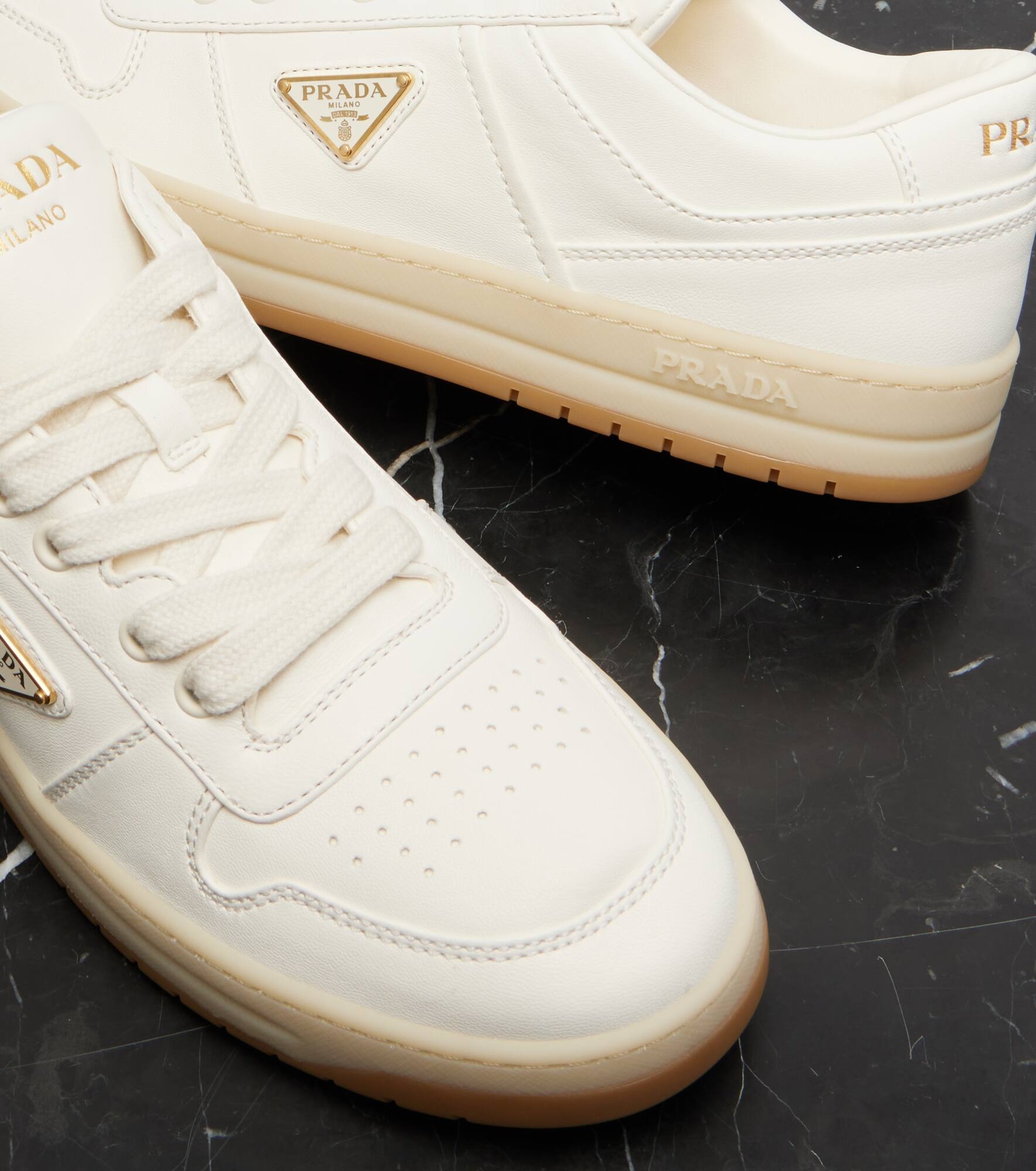 Downtown leather sneakers - 5