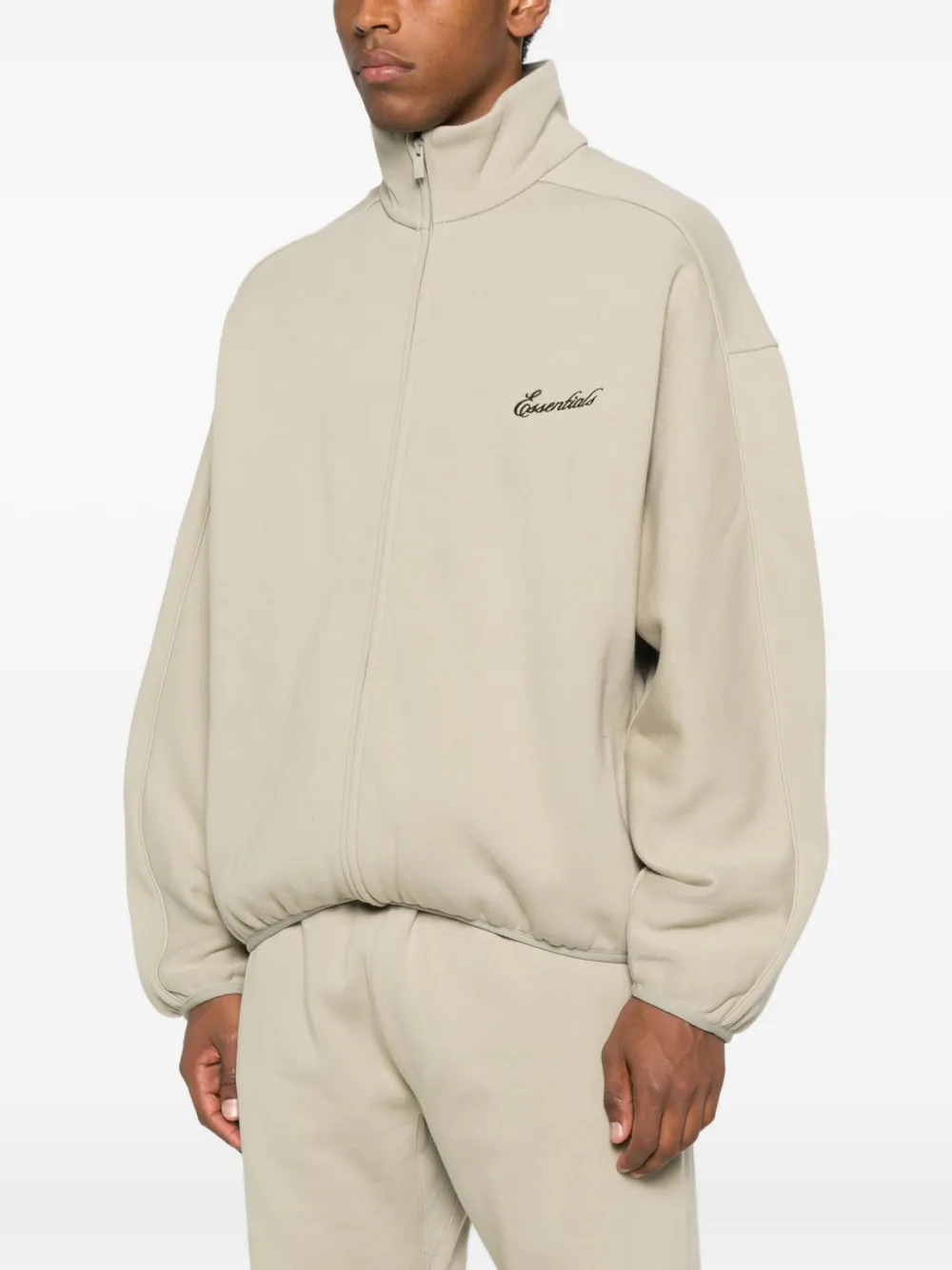 FEAR OF GOD ESSENTIALS - Men Modern Fit Fleece Track Jacket - 2
