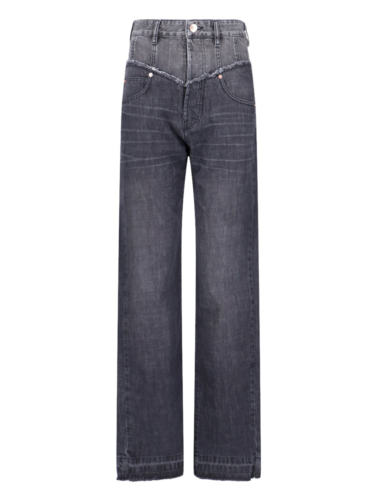 TWO-TONE JEANS "NOEMIE" - 1