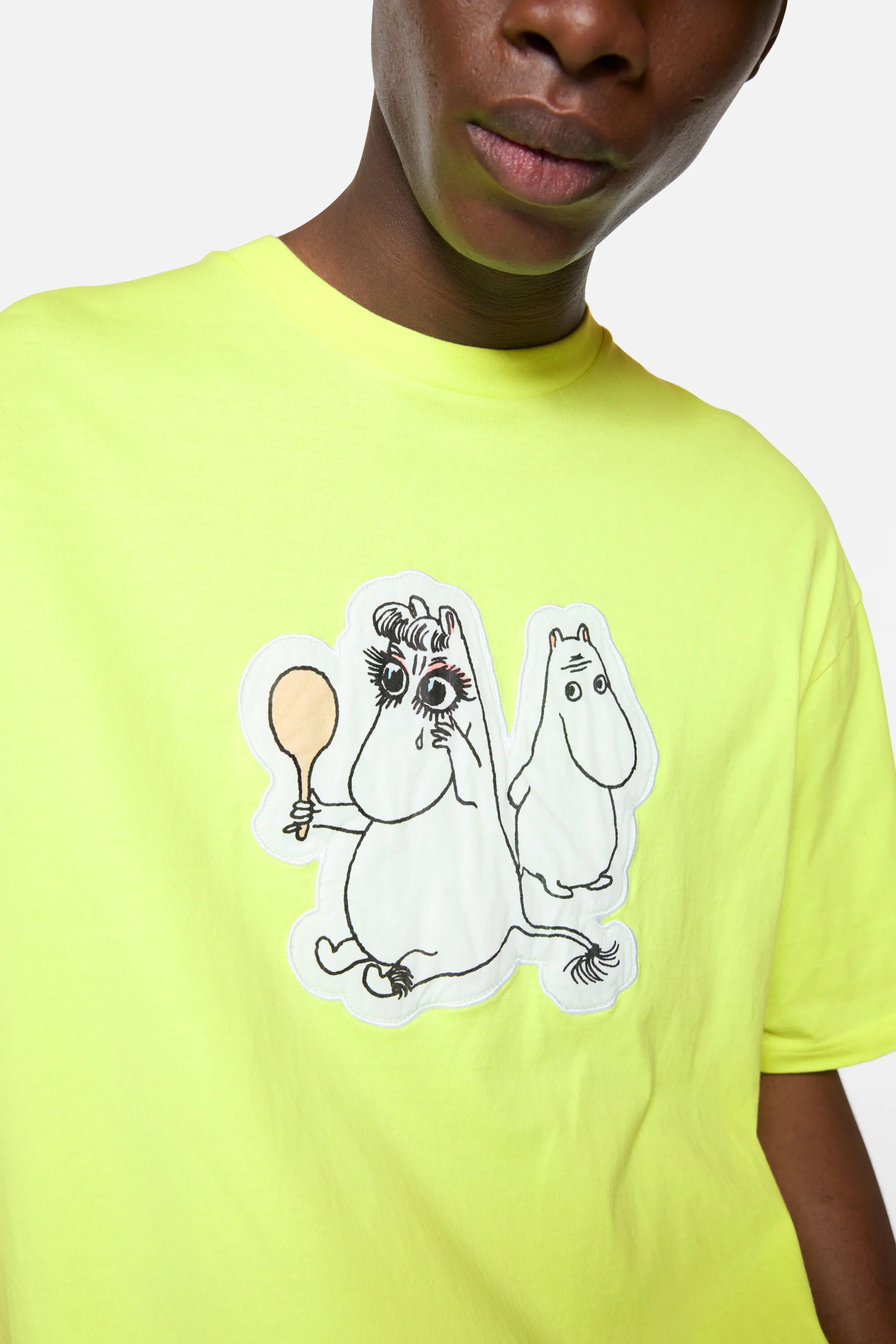 T-shirt Acne Studios x Moomin - Bright Yellow - 4