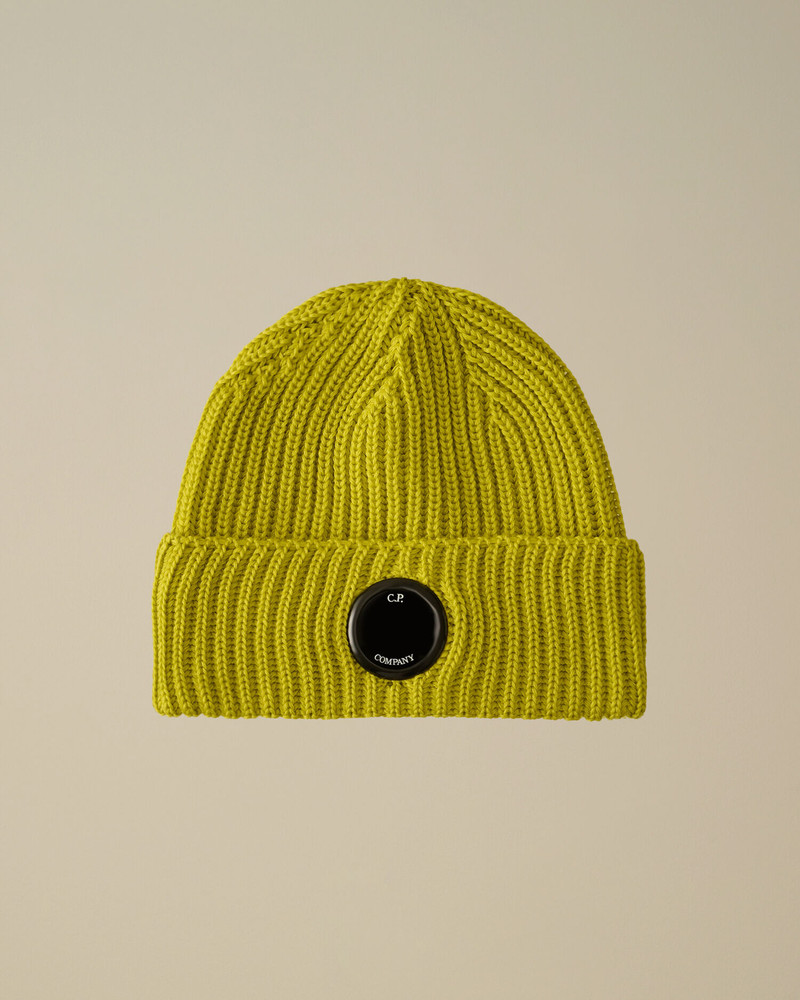 ribbed-wool 렌즈 detail beanie 모자 1