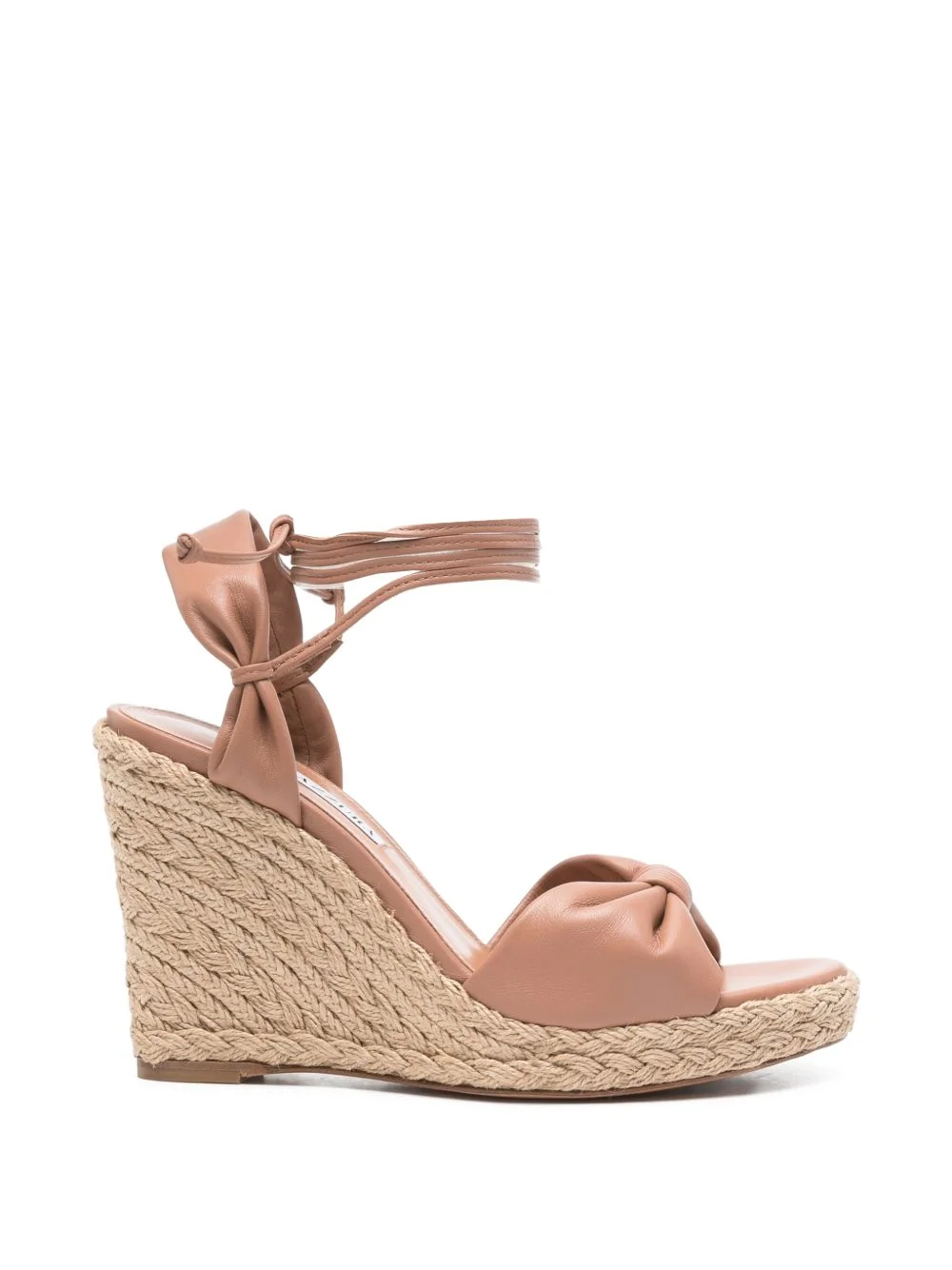 knot wedge heeled espadrilles - 1