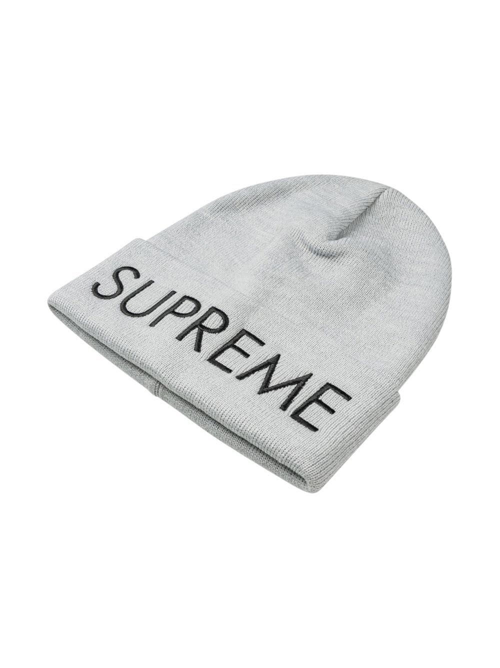 Capital logo-embroidered beanie - 3