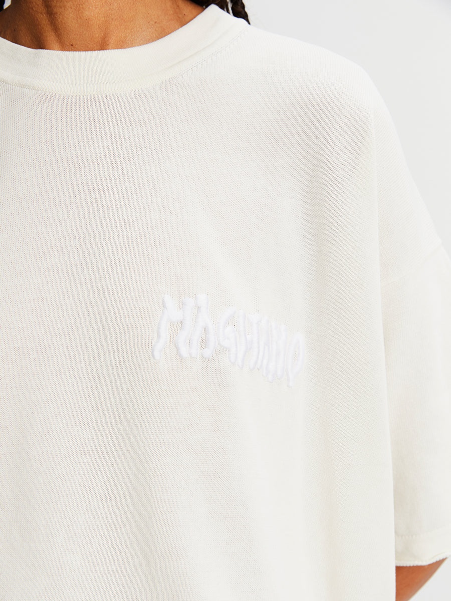 Magliano | Napoli Knitted Tee White - 3