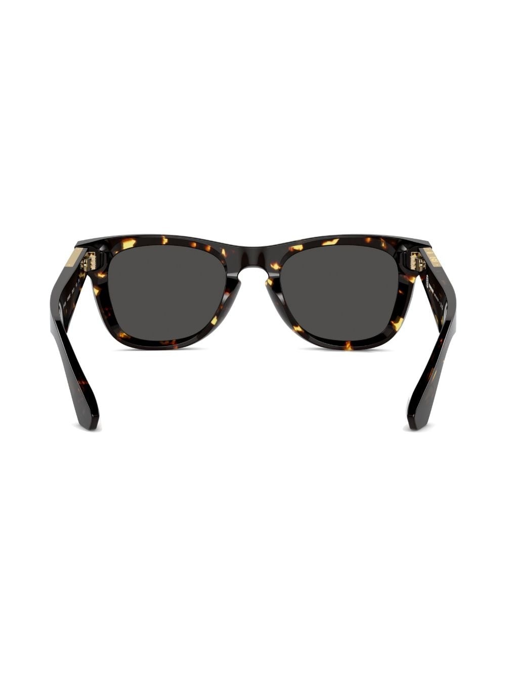 tortoiseshell-effect square-frame sunglasses - 4