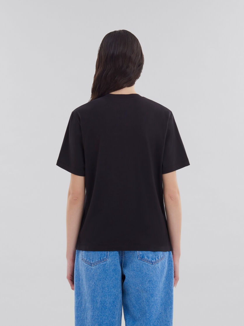 SET OF 3 ORGANIC COTTON T-SHIRTS WITH MARNI MENDING - 3