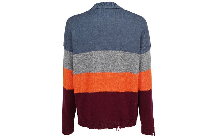 Off-White Multi-color Stripe Sweater Men Multi-color OMHE016F19E370281910 - 2