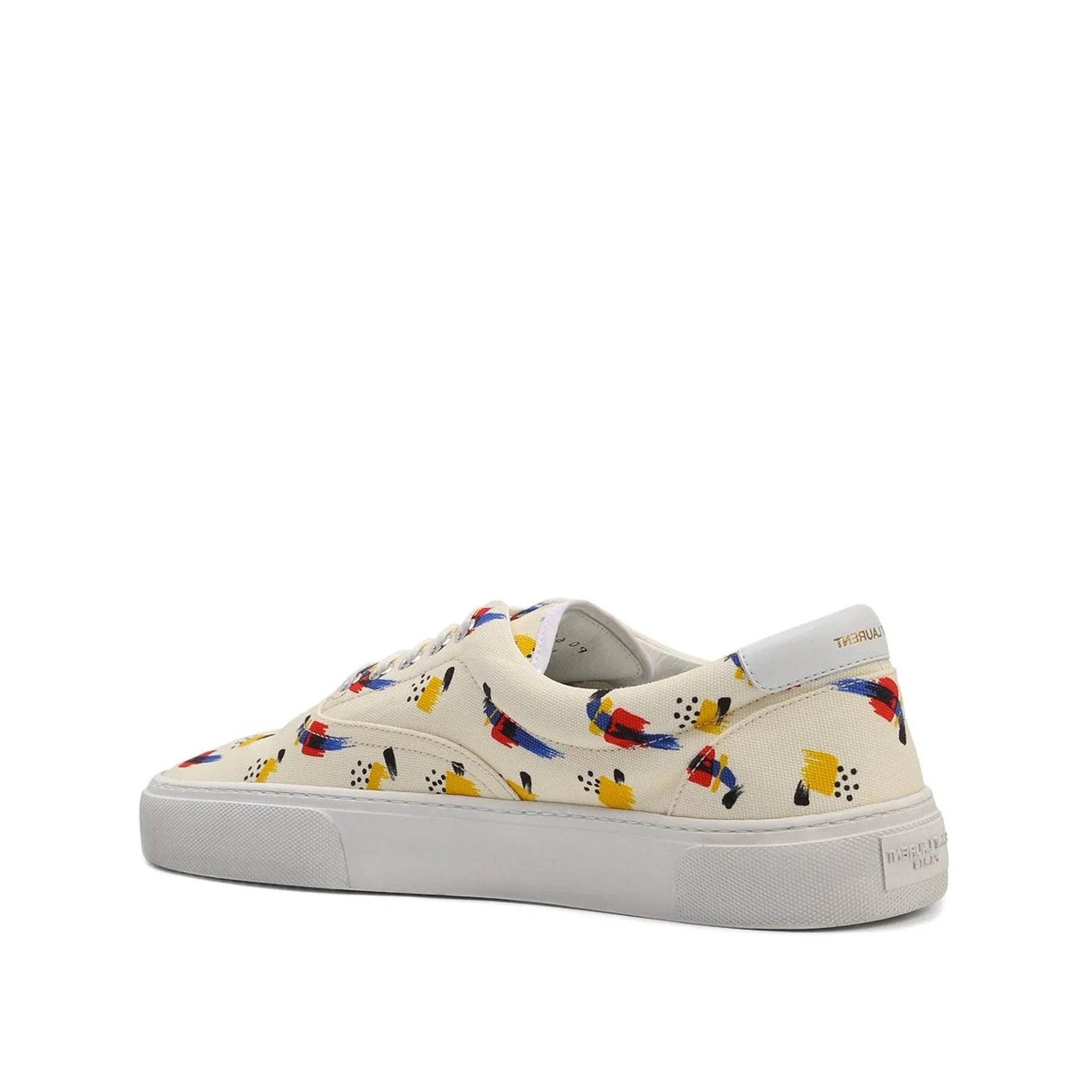 Saint Laurent Printed Canvas Sneakers Men - 3