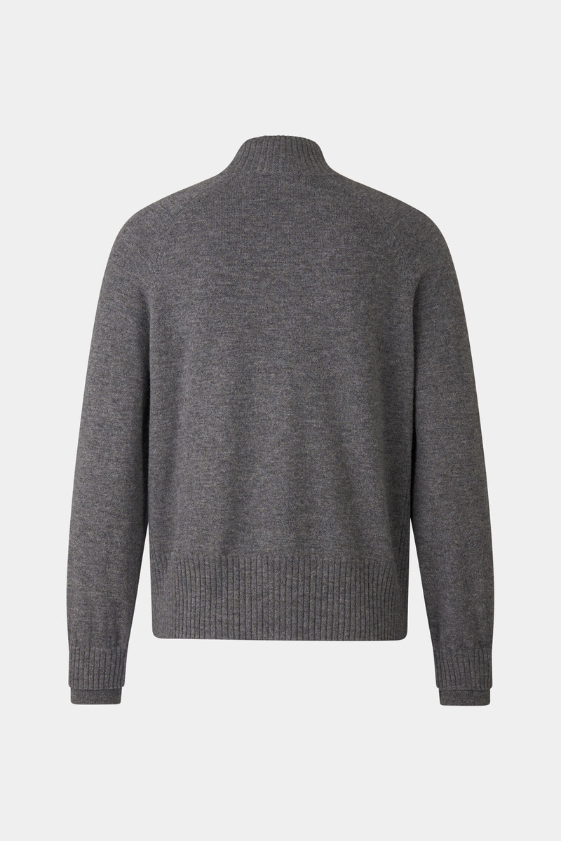 BOGNER Virgin wool pullover Lysanne in Anthracite outlook