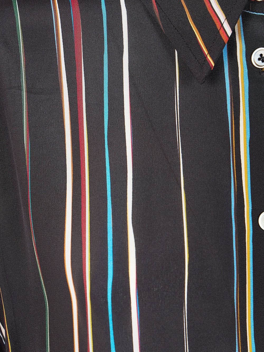 Signature Stripe silk shirt - 3