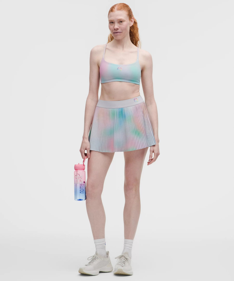 RePleat High-Rise Pleated Tennis Skirt *Pride 1