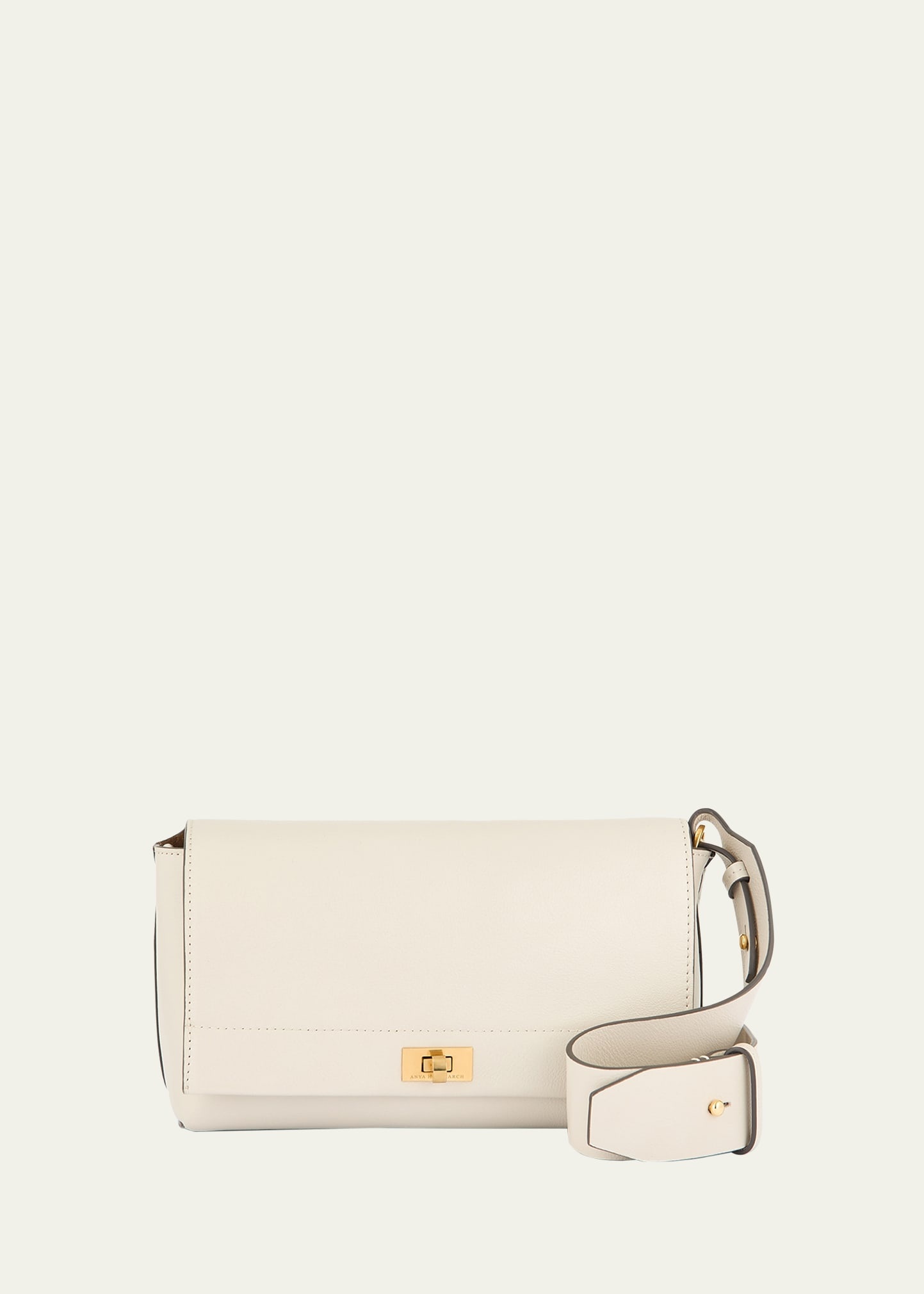 Mortimer Shiny Calfskin Crossbody Bag - 1