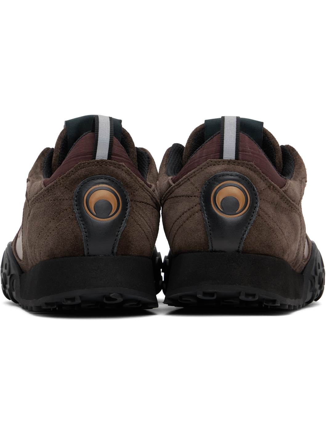 Brown Metal Free Leather MS Rise II Sneakers - 2